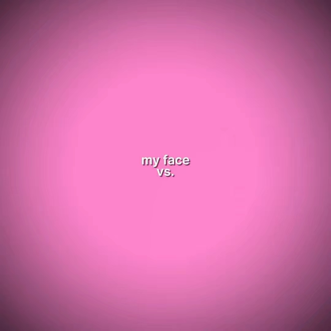 Face vs body