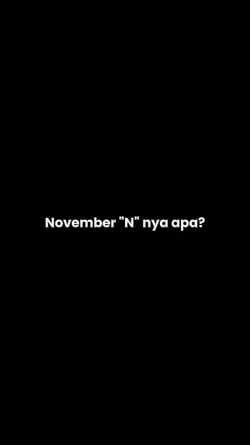 "N"ovember
