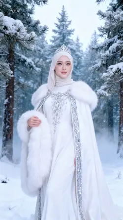 queen hijab beauty