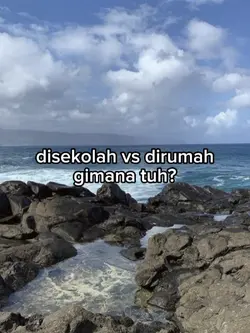 disekolah vs dirumah