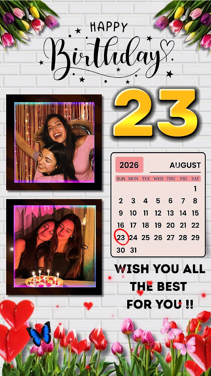 HBD 23 août 2026