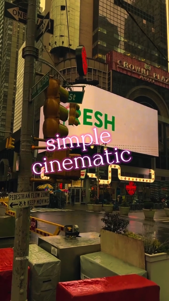 simple cinematic 