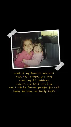 Sister Birthday
