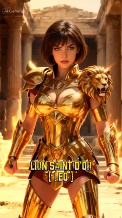 Saint gold Leo