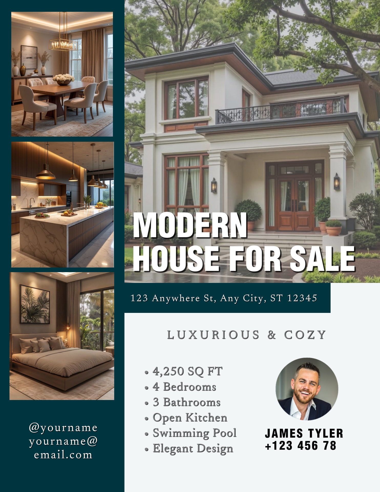 Volante de venta de casa