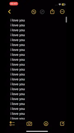 i love u 
