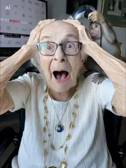 Monkey hair prank