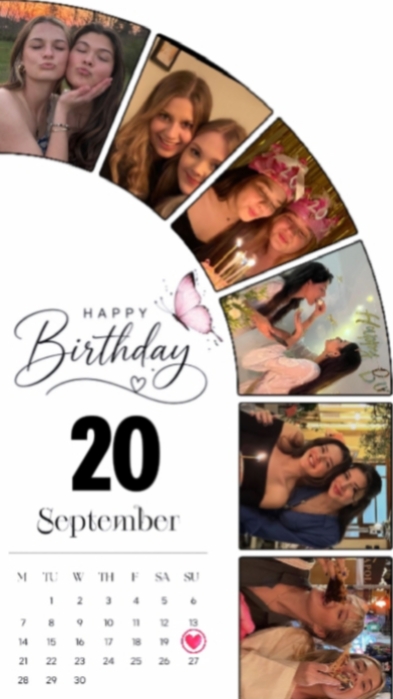 HBD Sister 20 Septem