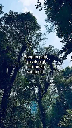 BANGUN PAGI, GOSOK
