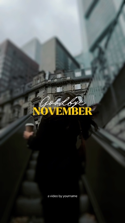 Adiós noviembre 