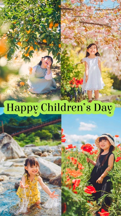 Feliz dia das crianças