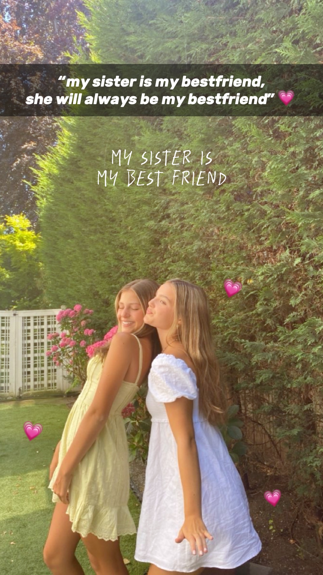Schwester ist meine beste Freundin 👯‍♀️ 