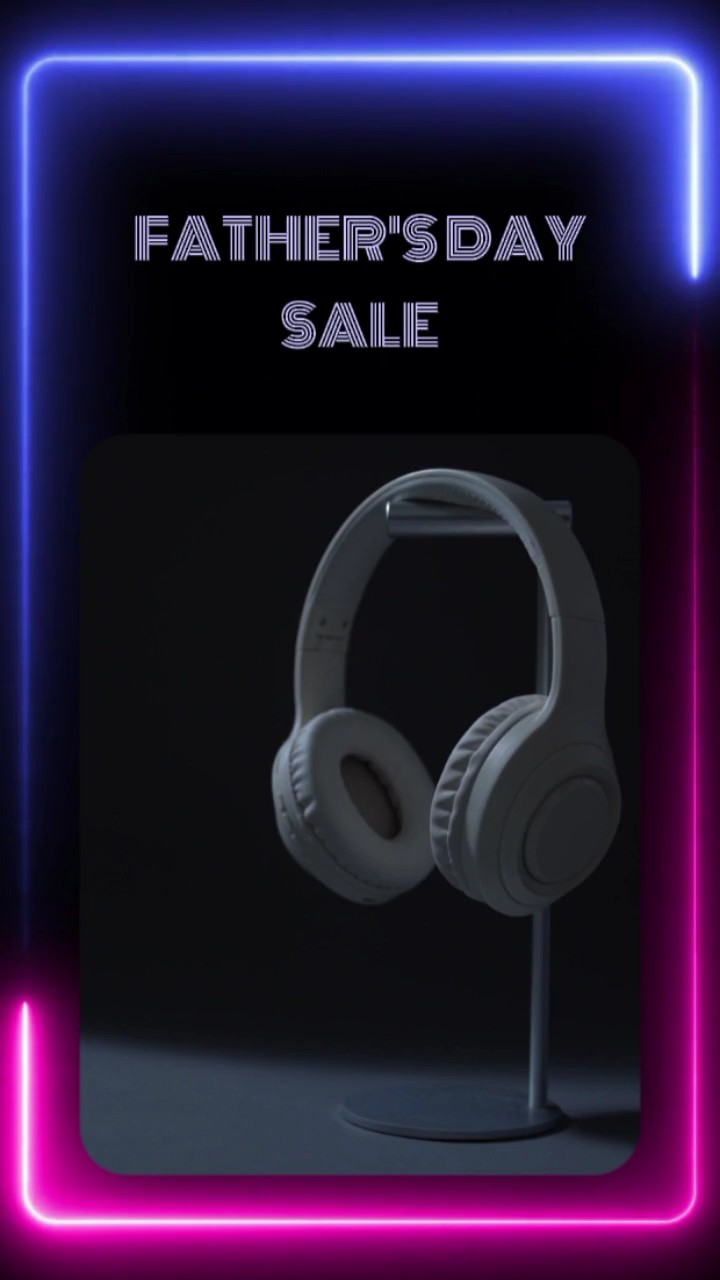 DIA DOS PAIS ESTILO NEON