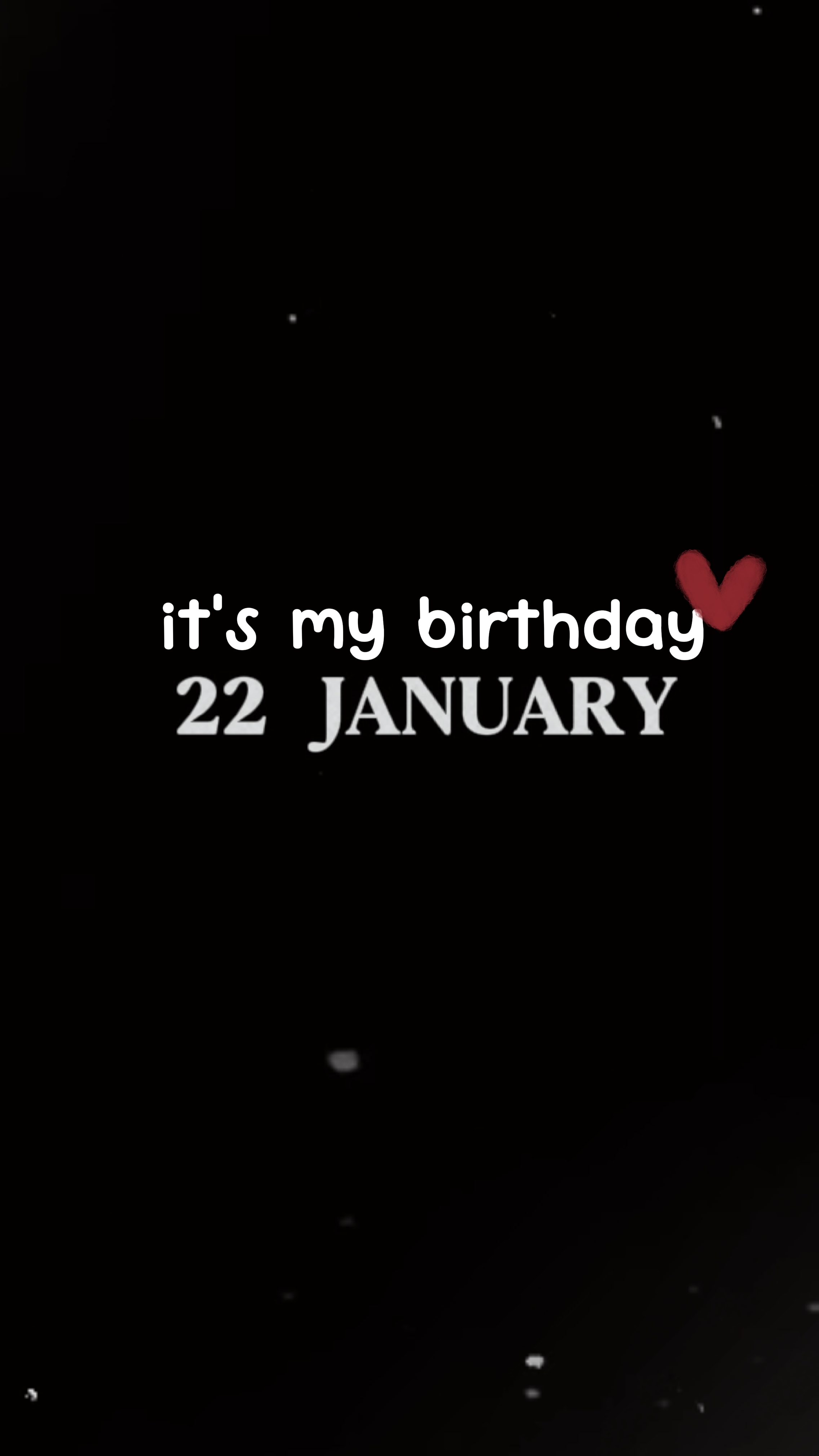 22 January birthday