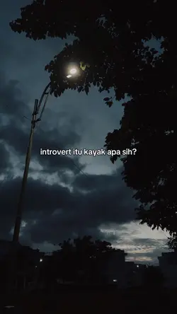 introvert kaya apa?