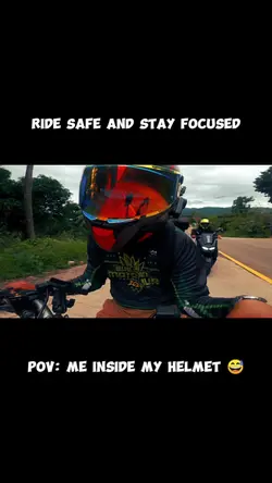 Me inside my helmet