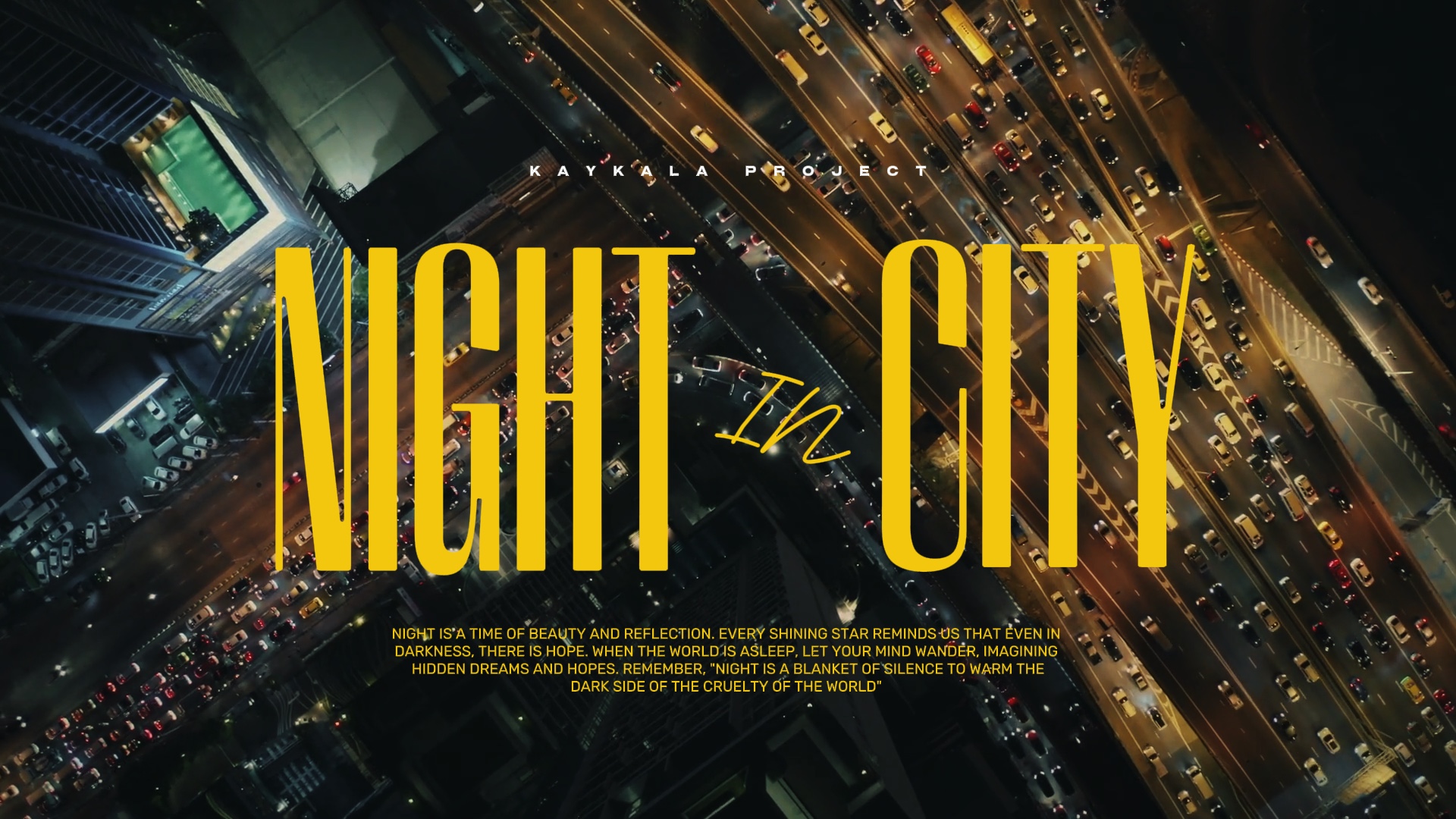 Cinématique de nuit