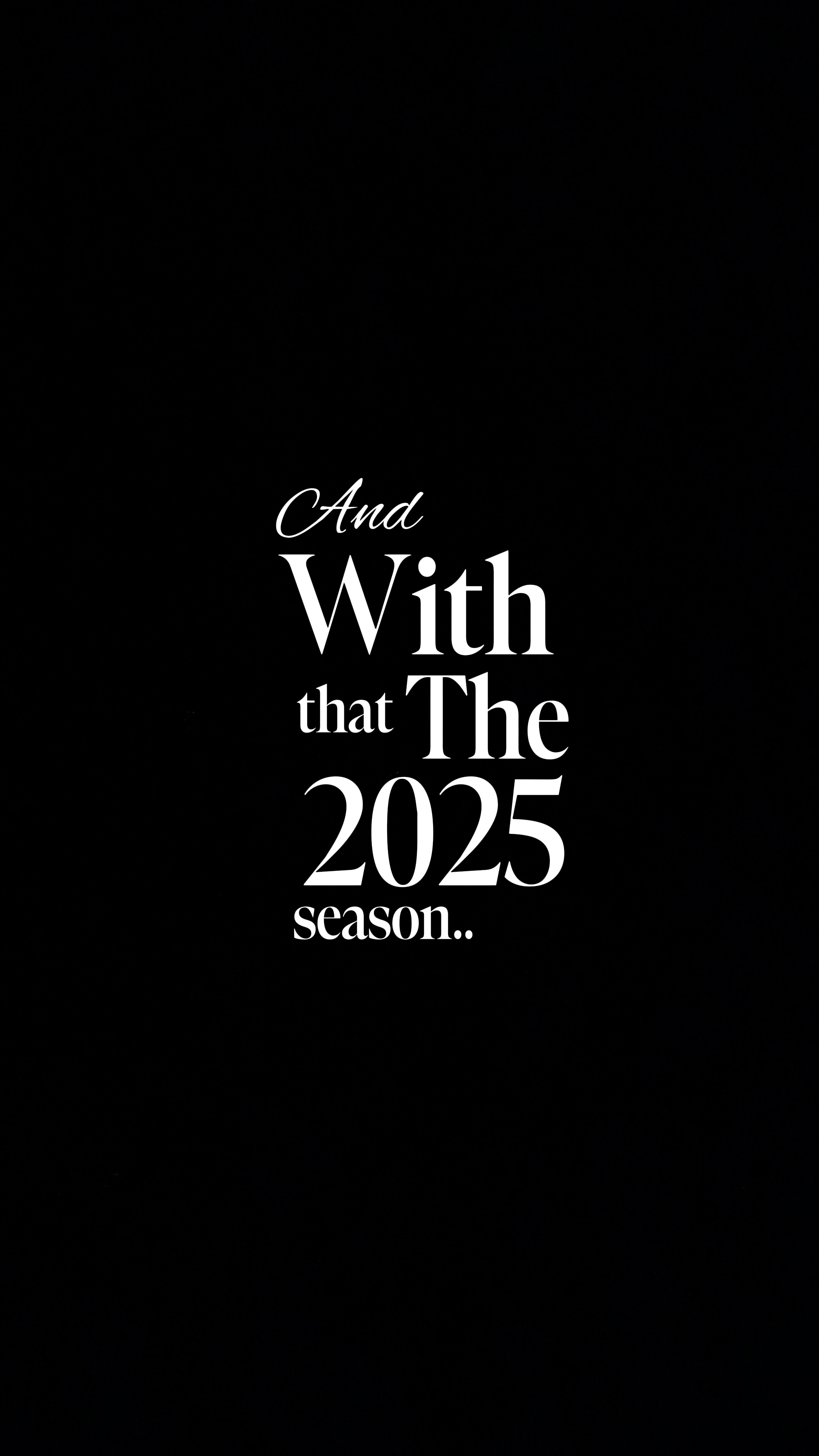 Musim 2025 datang ke
