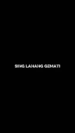 Sing lanang gemati
