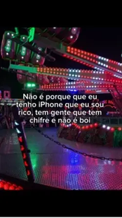 Não é porque eu