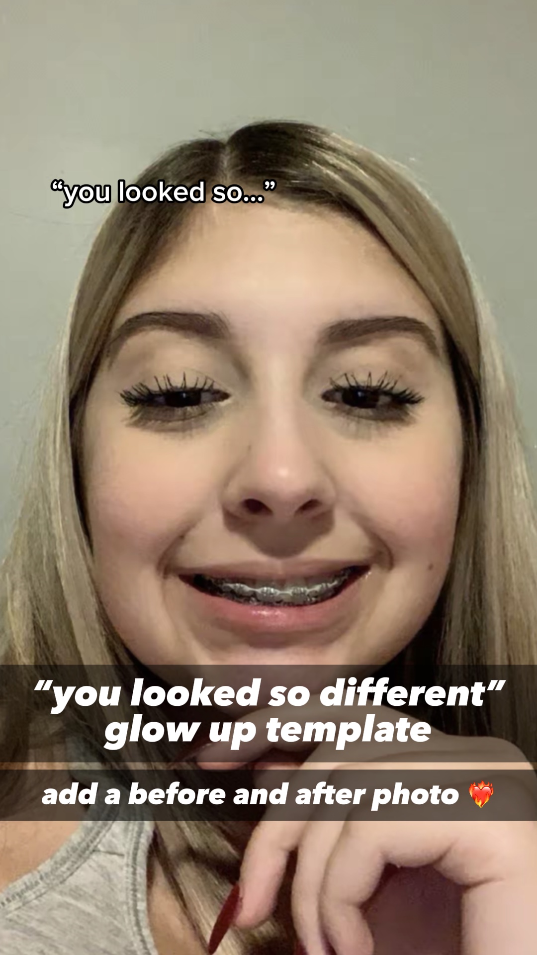 glow up ❤️‍🔥