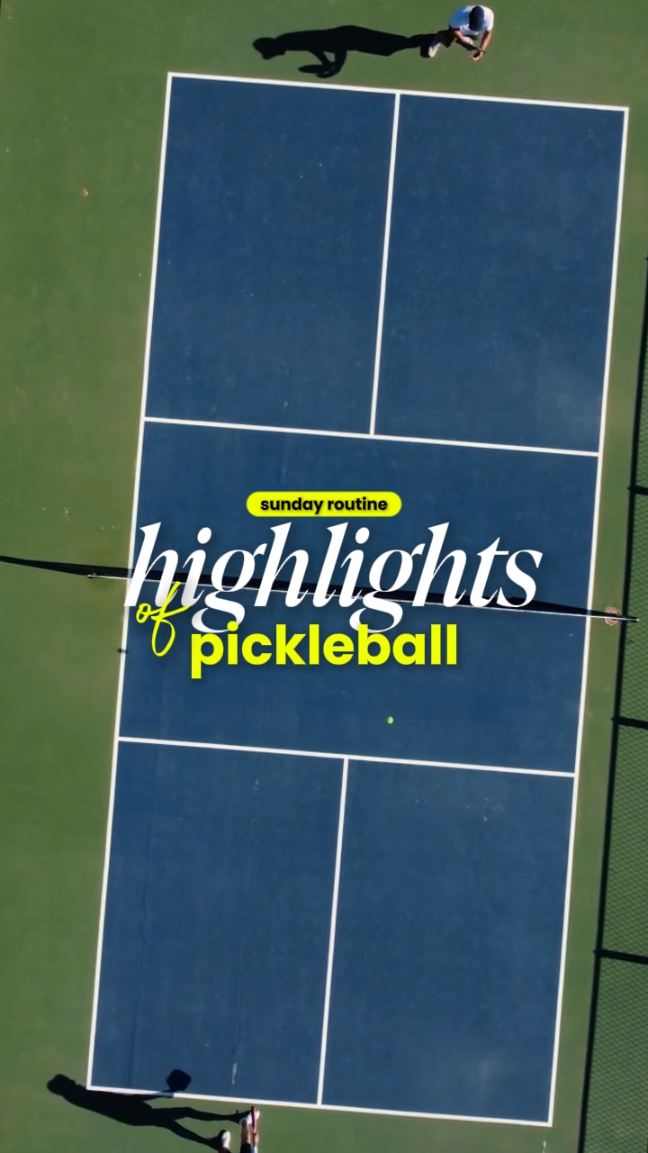 pickleball highlight