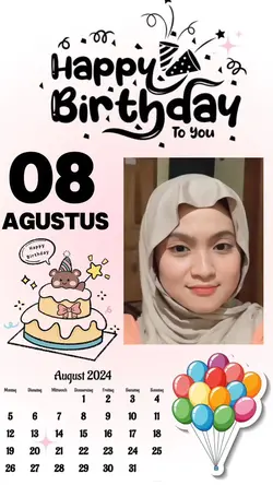 ultah 08 Agustus