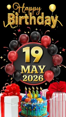 Birthday 19 May 2026