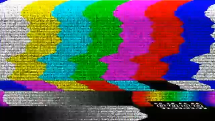 tv glitch