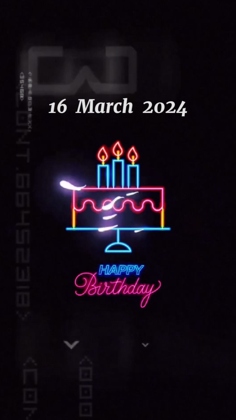 Anniversaire 16 mars