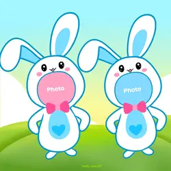 see tinh cute rabbit