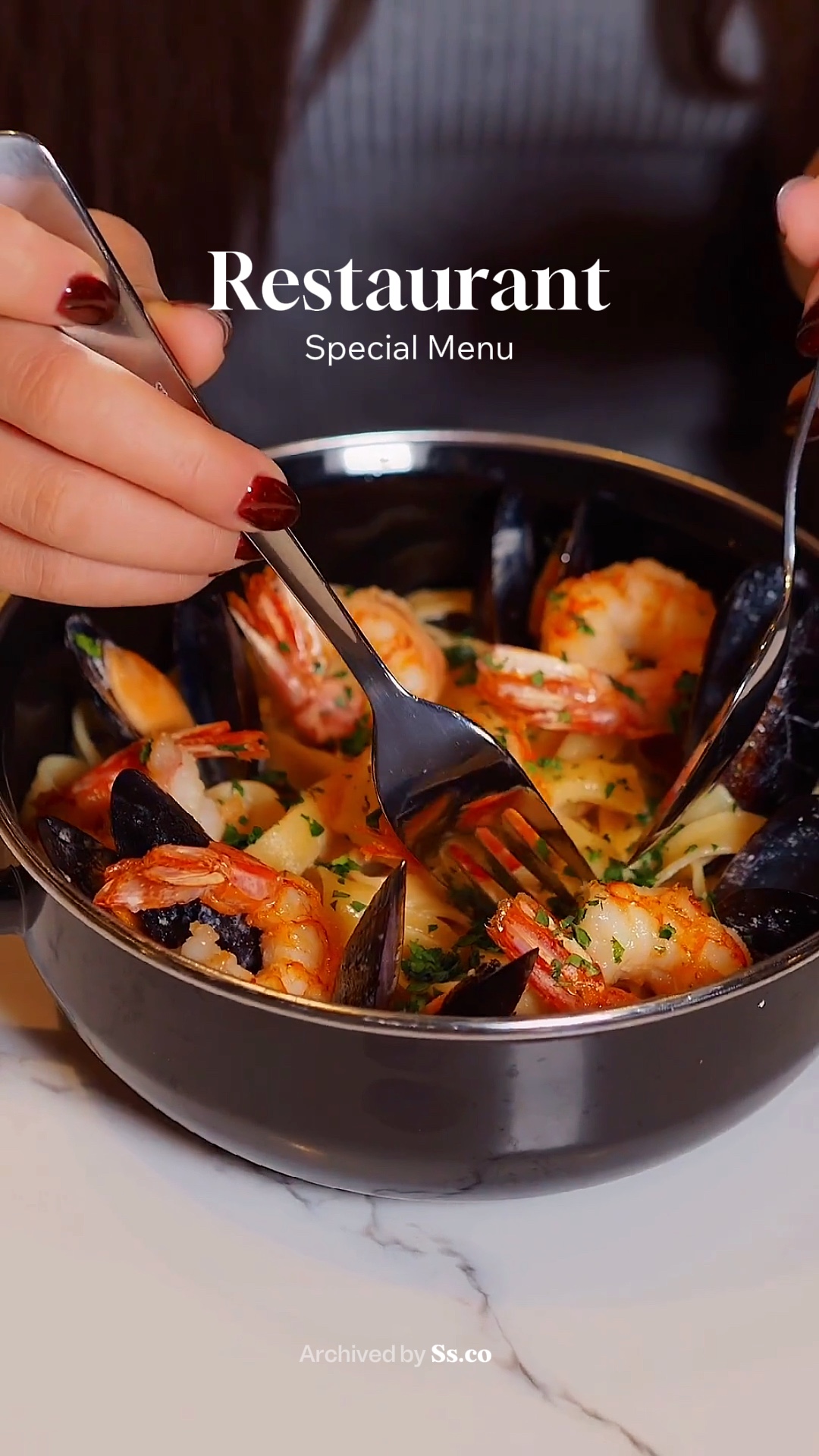 Menú De Comida Del Restaurante