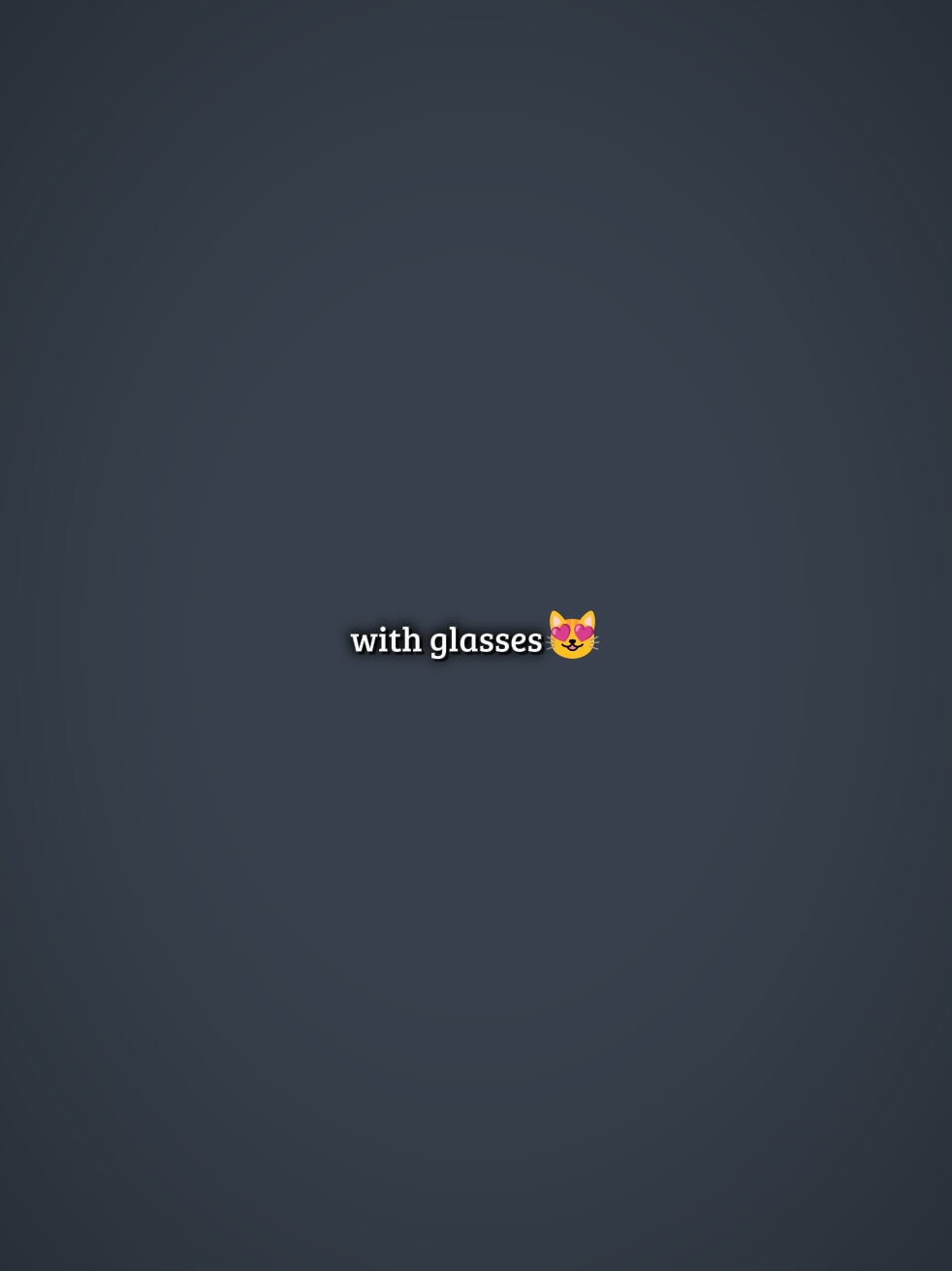 mit Brille 