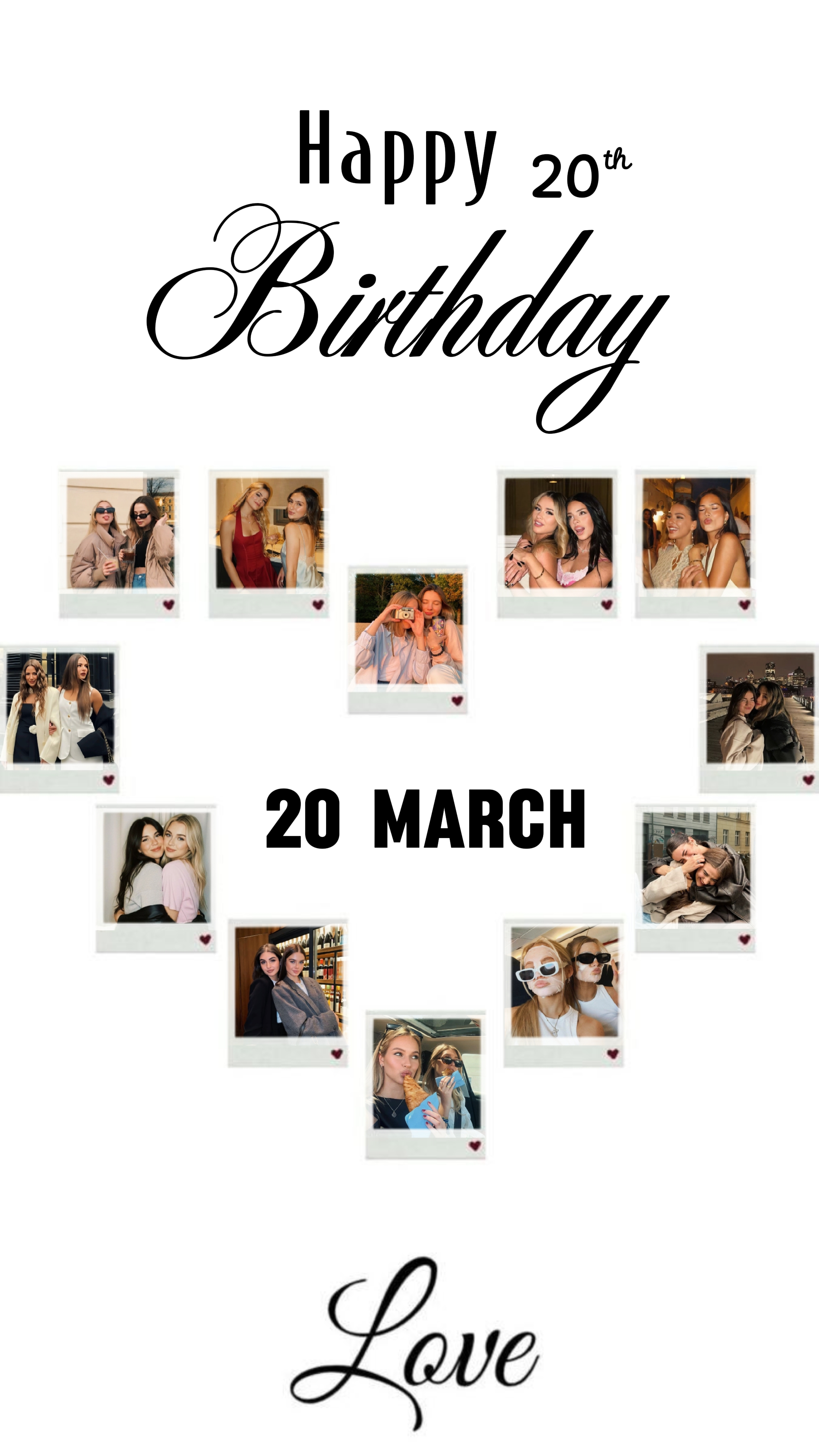 Cumpleaños 20 de marzo 