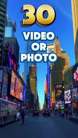 30 video or photo