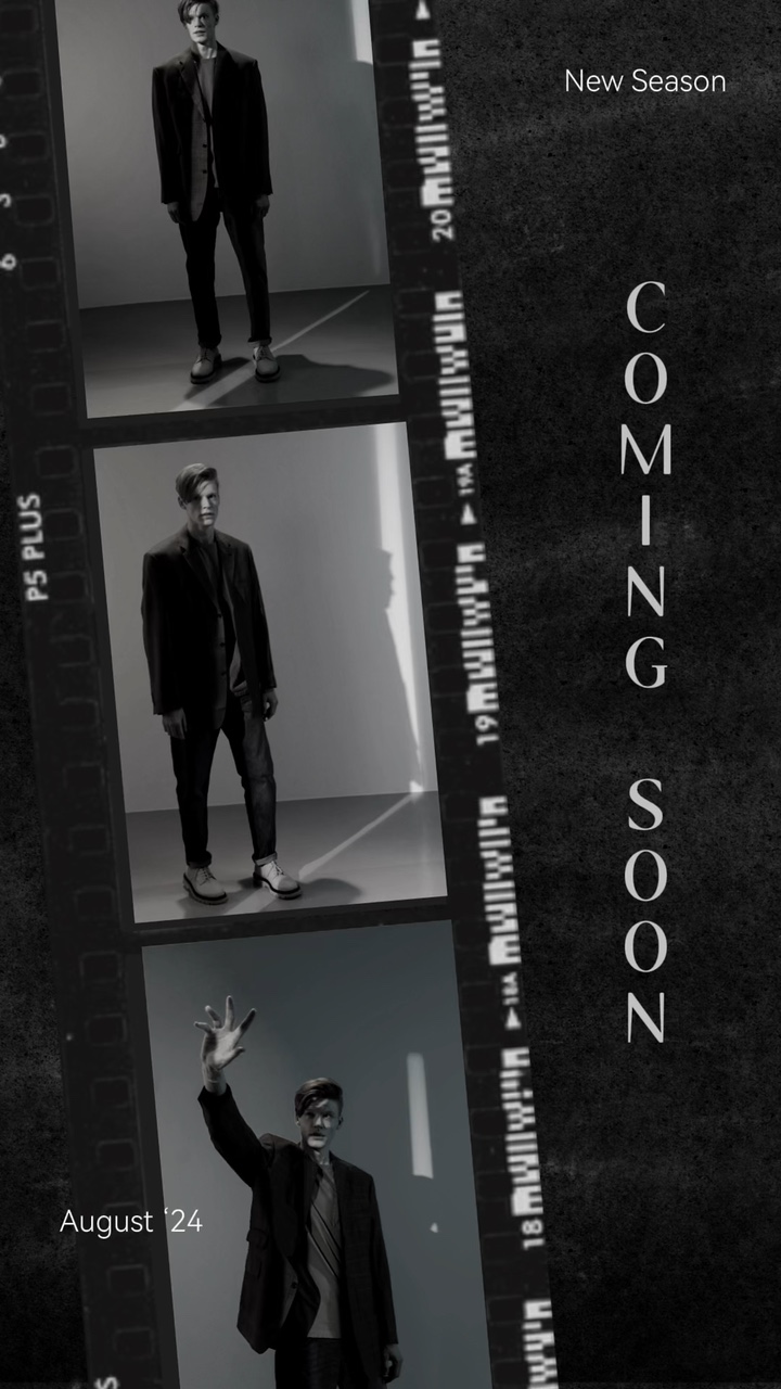 Produk Segera Hadir Media Sosial Gaya Minimalis Hitam