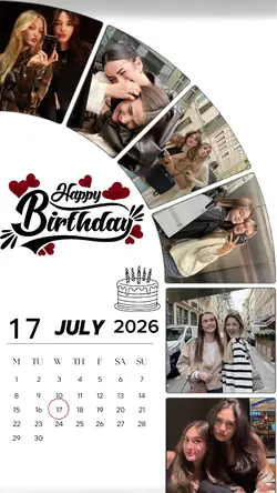 birthday 17 july2026