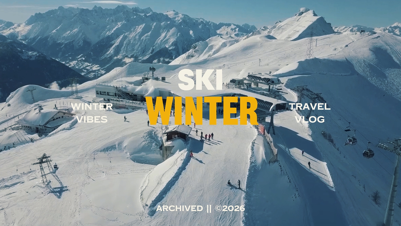 SKI WINTER VIBES 