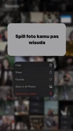 Spill wisuda