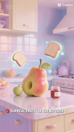 surreal fruits