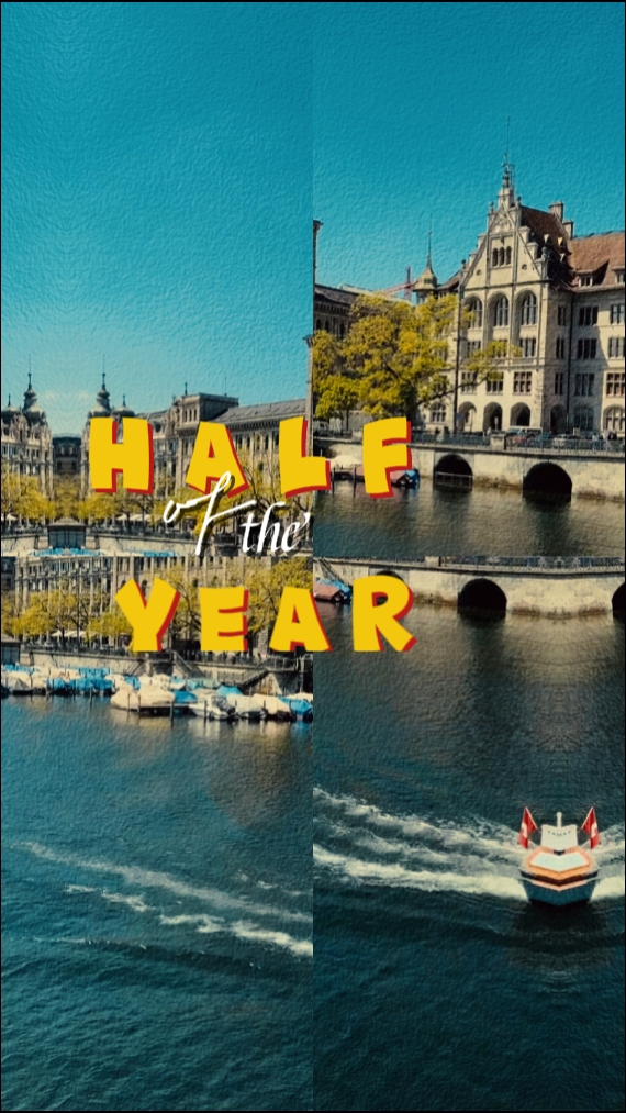 Hälfte des Jahres 