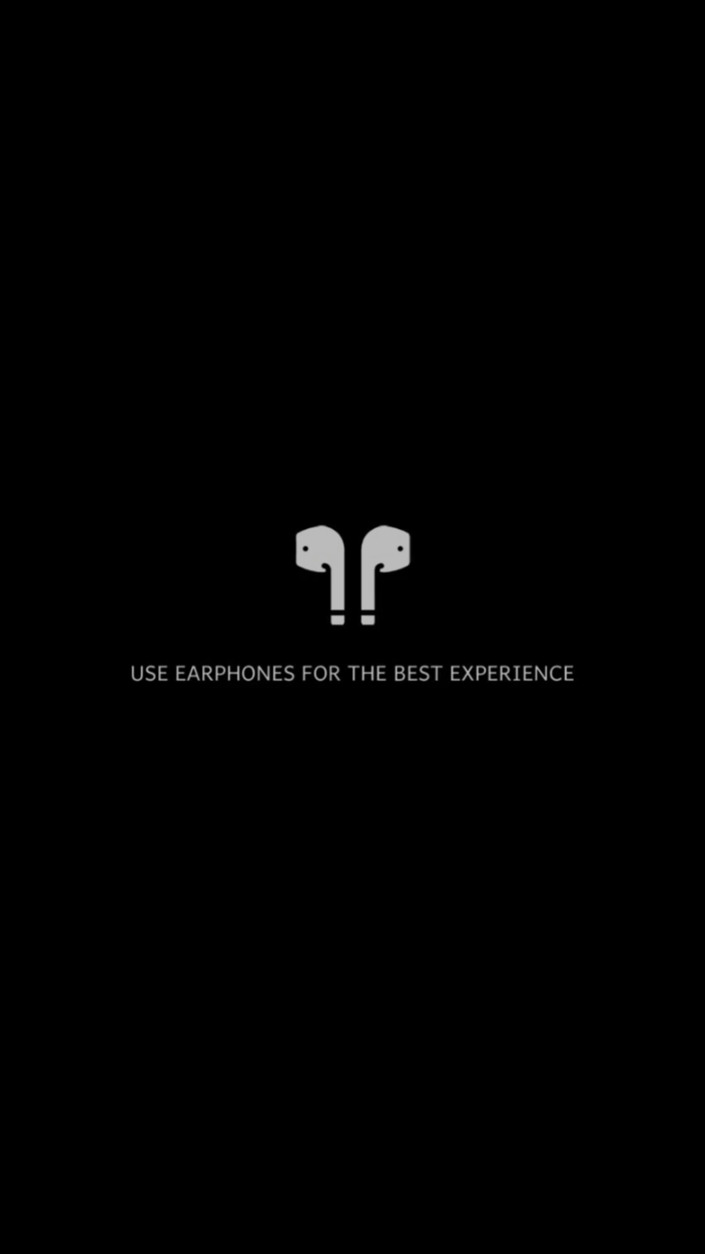 use headphones to