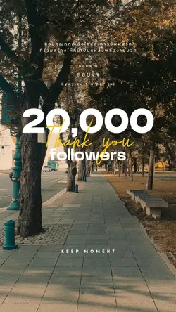 Thank you followers