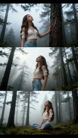 Forest Photoshoot Ai