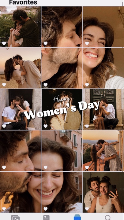 Feliz dia da mulher 