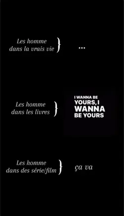 Les hommes…