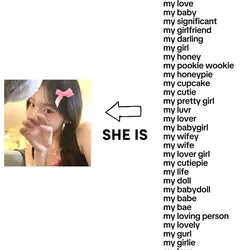 SHE IS... 