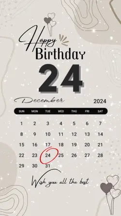 hbd 24 december 2024