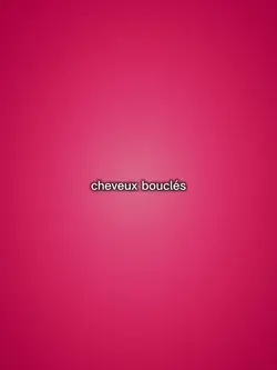 cheveux boucle raide