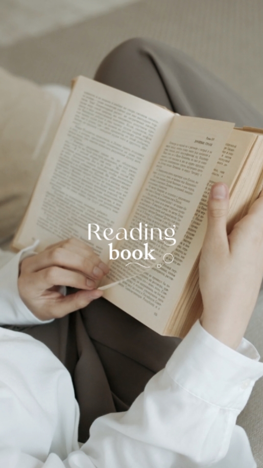 reading book